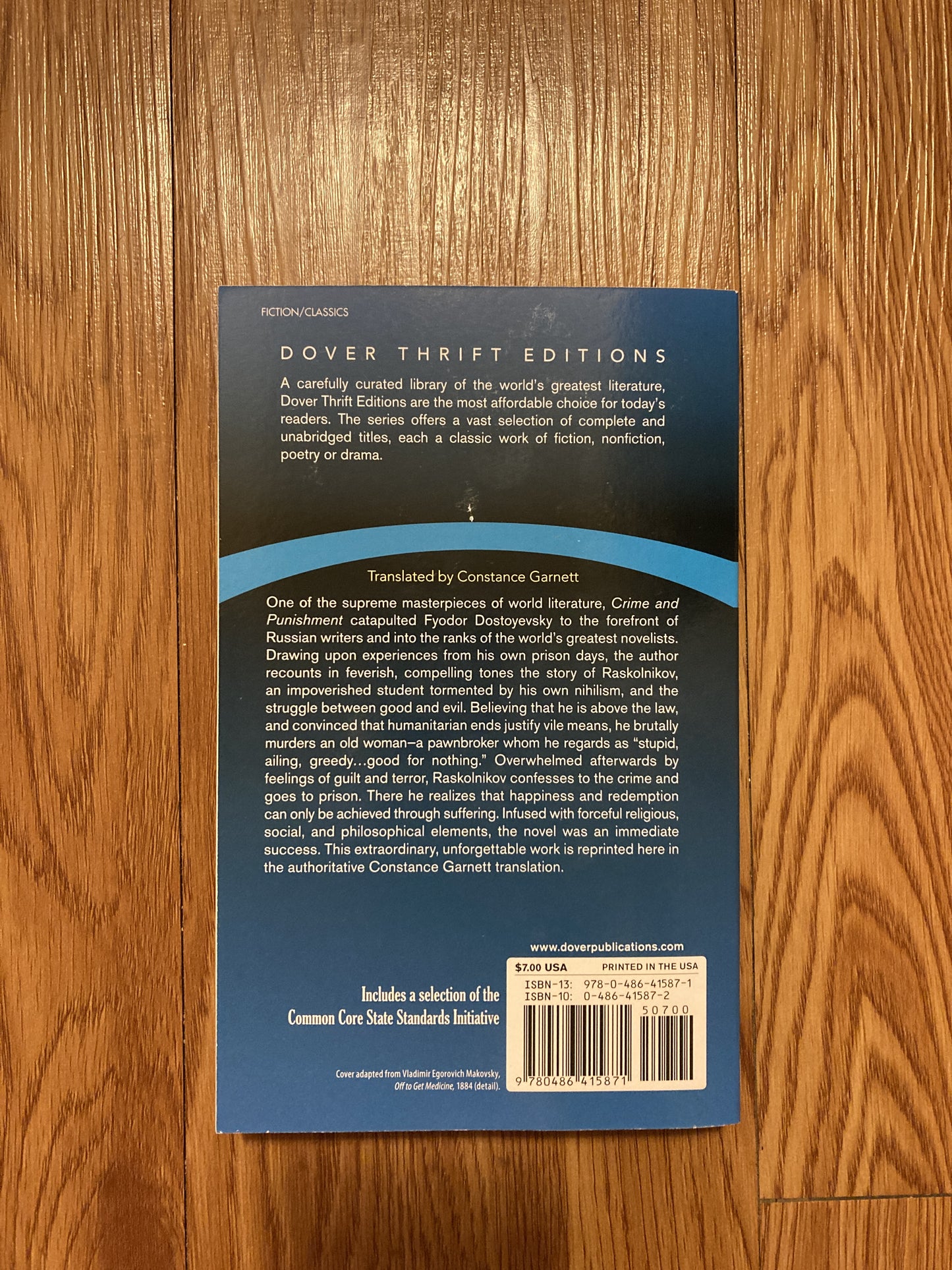 Crime and Punishment (Dover Thrift Editions: Classic Novels)