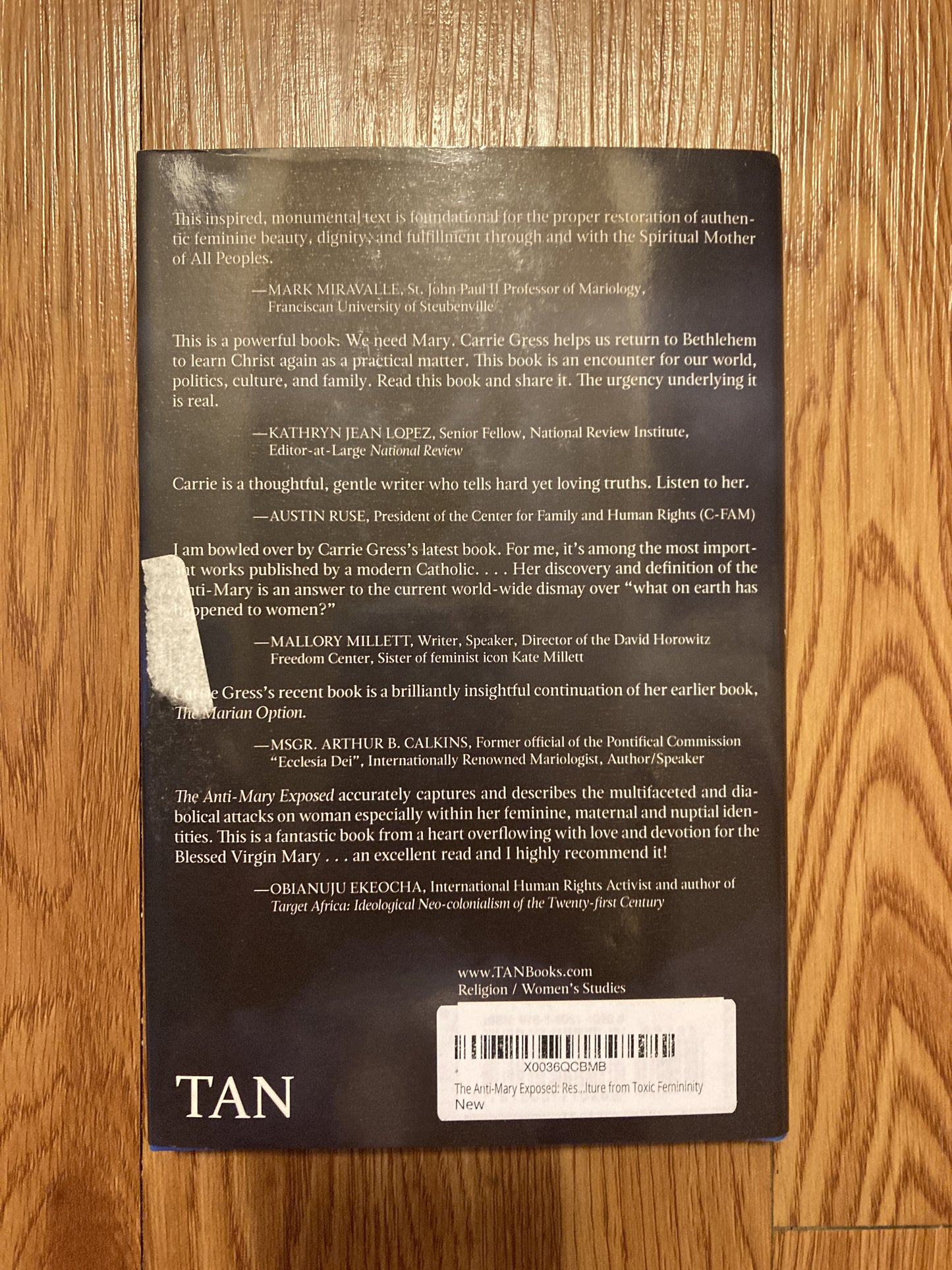 The Anti-Mary Exposed: Rescuing the Culture from Toxic Femininity
