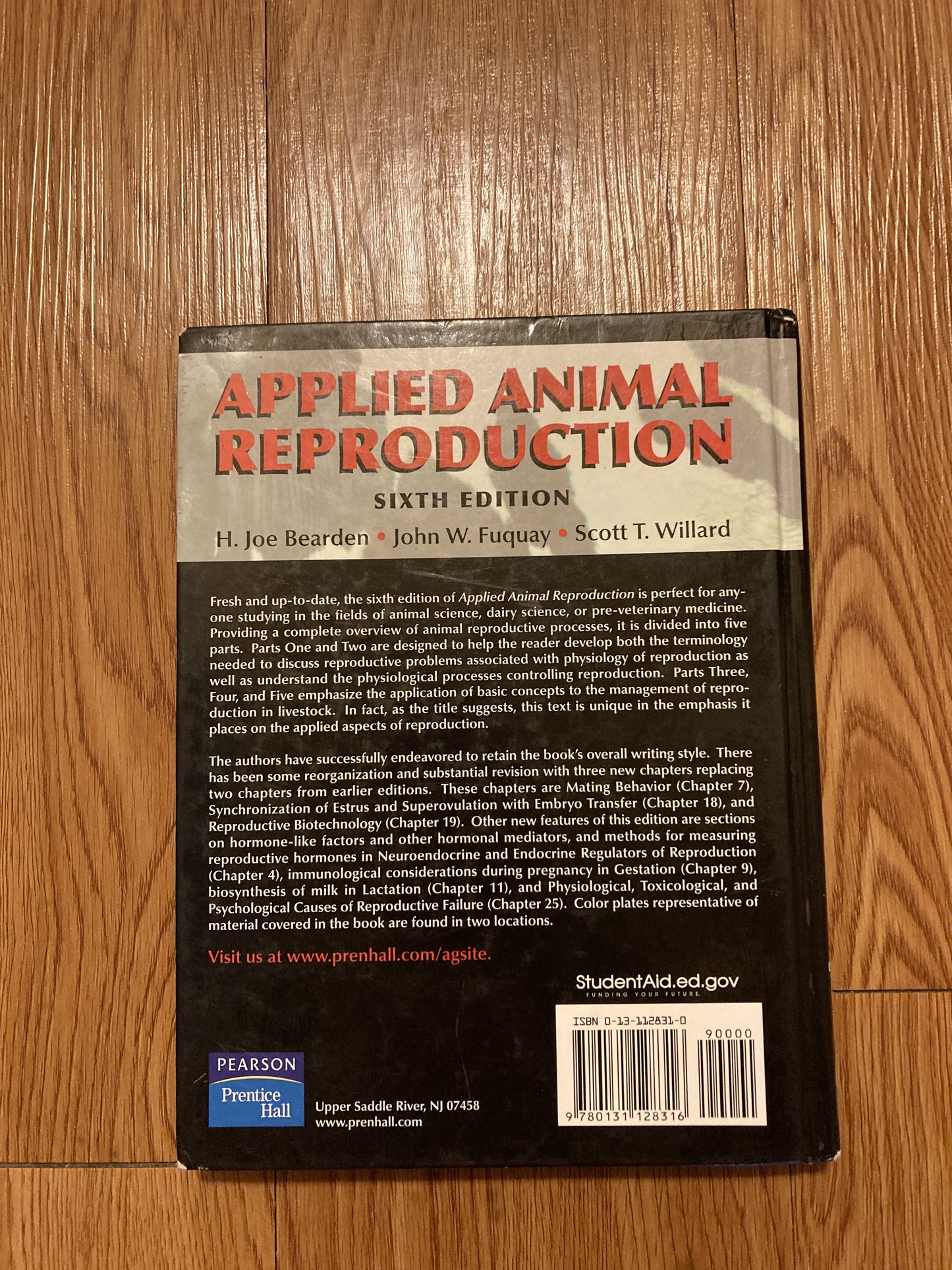 Applied Animal Reproduction (6th Edition) 6th Edition