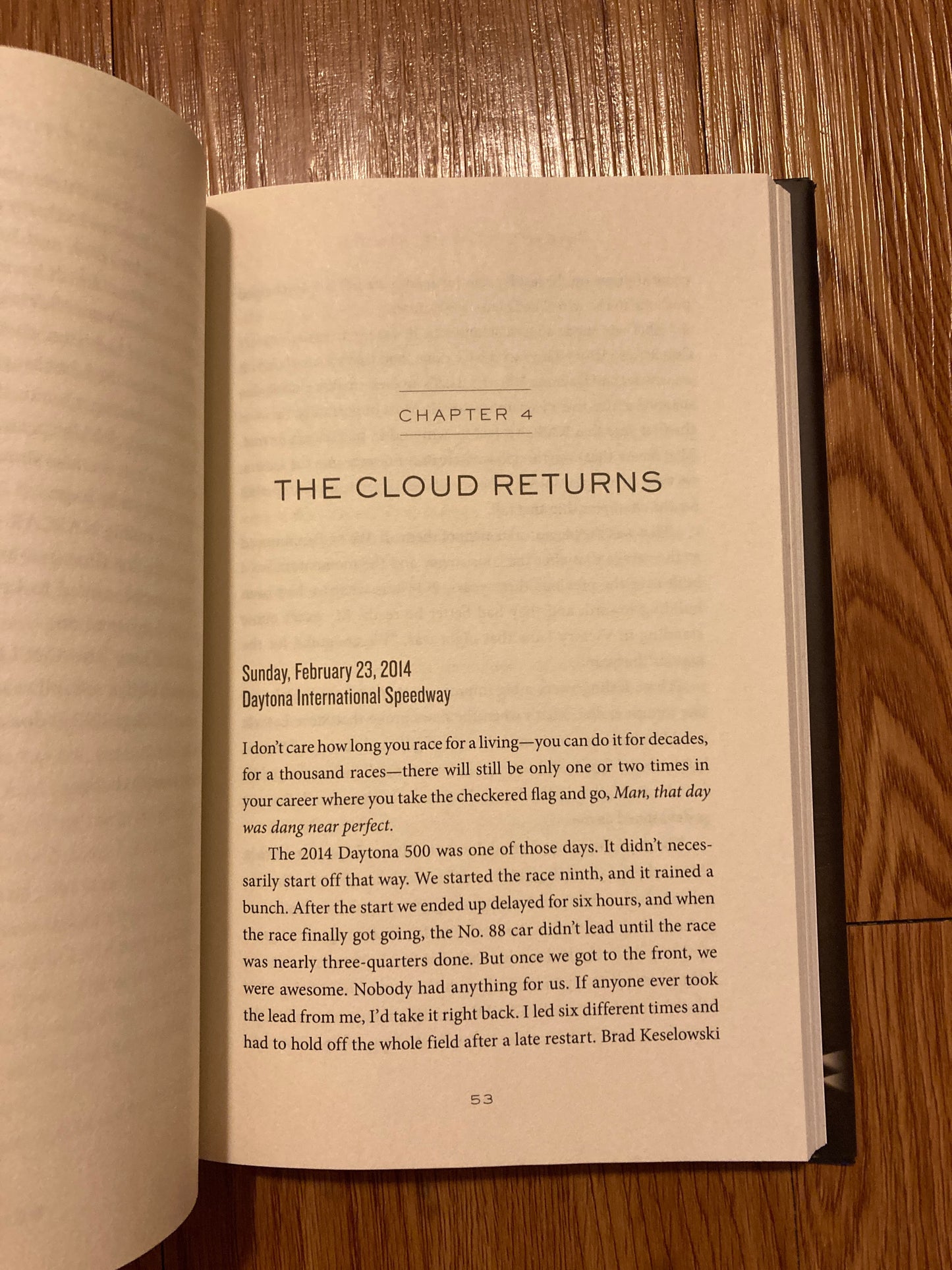 Racing to the Finish: My Story, Hardcover
