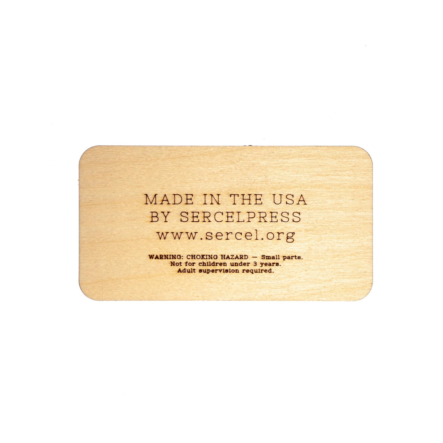 Mini Ave Maria Letter Puzzle, Made in the USA from Birch Wood, 5.5" x 2.75", Catholic Education, Home School