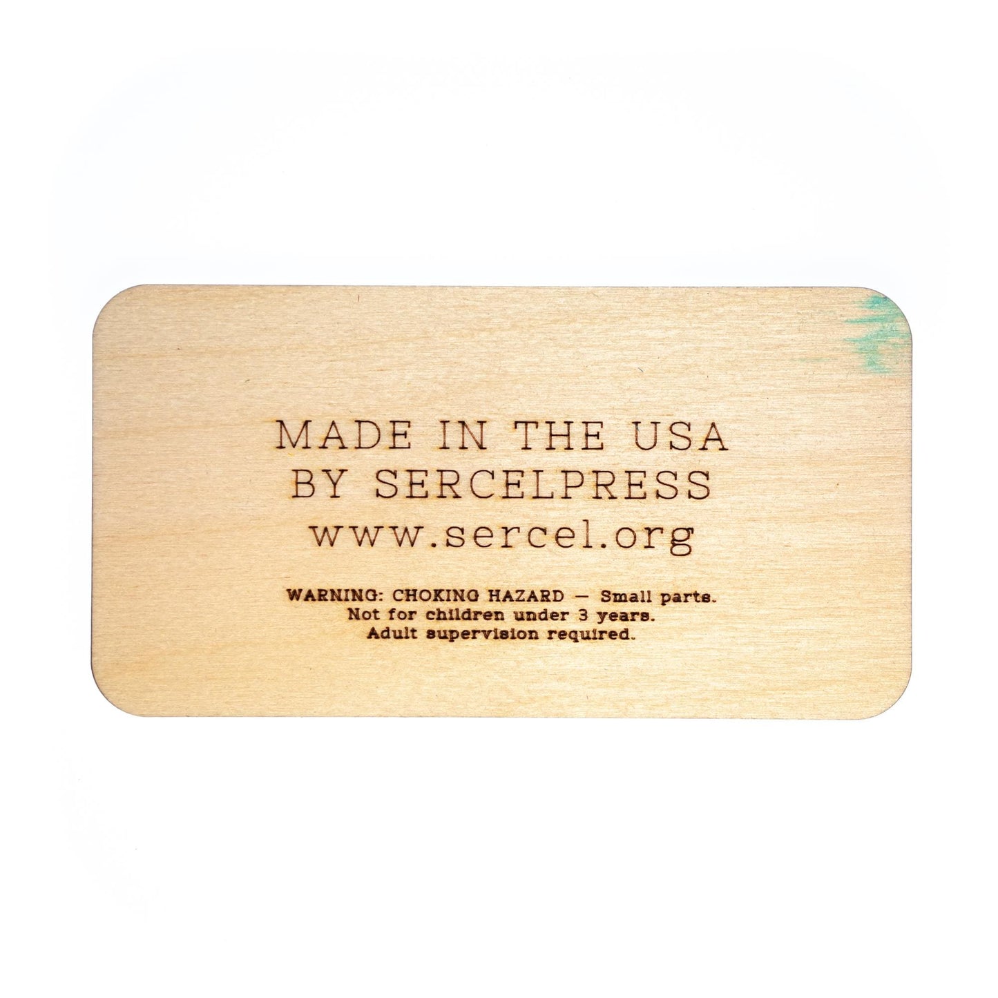 Mini Hail Mary Letter Puzzle, Made in the USA from Birch Wood, 5.5" x 2.75", Catholic Education, Home School