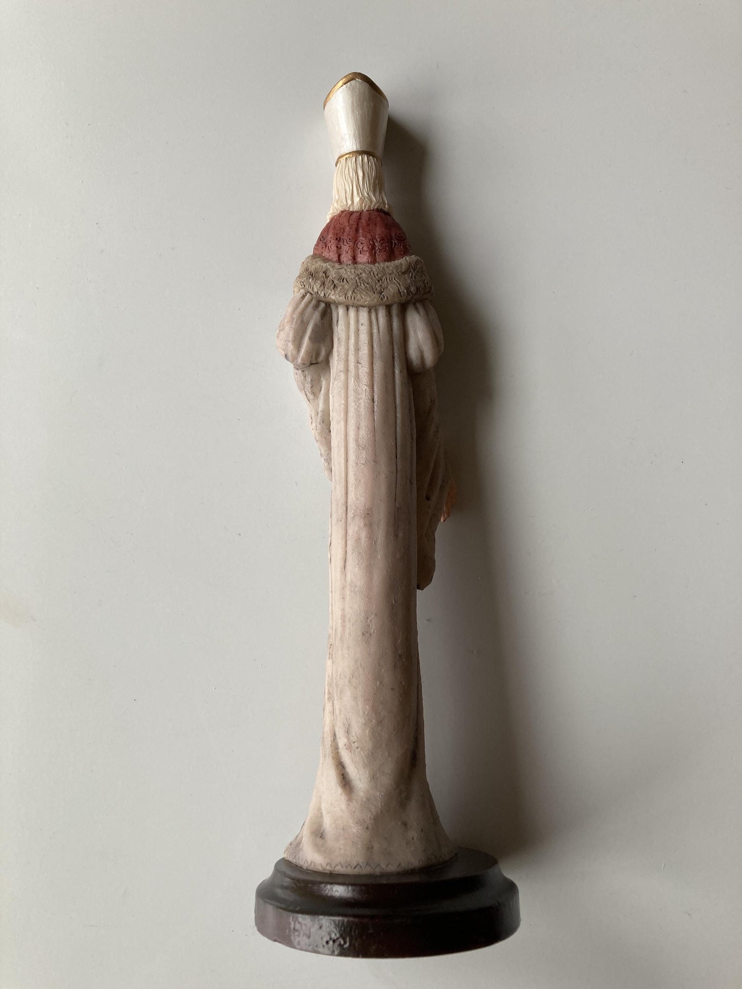 Vintage Saint Nicholas Figurine – “St Nicholas & Me” Collection (1994 WBI Inc) – 12.75” Tall Resin Saint Nicholas Statue