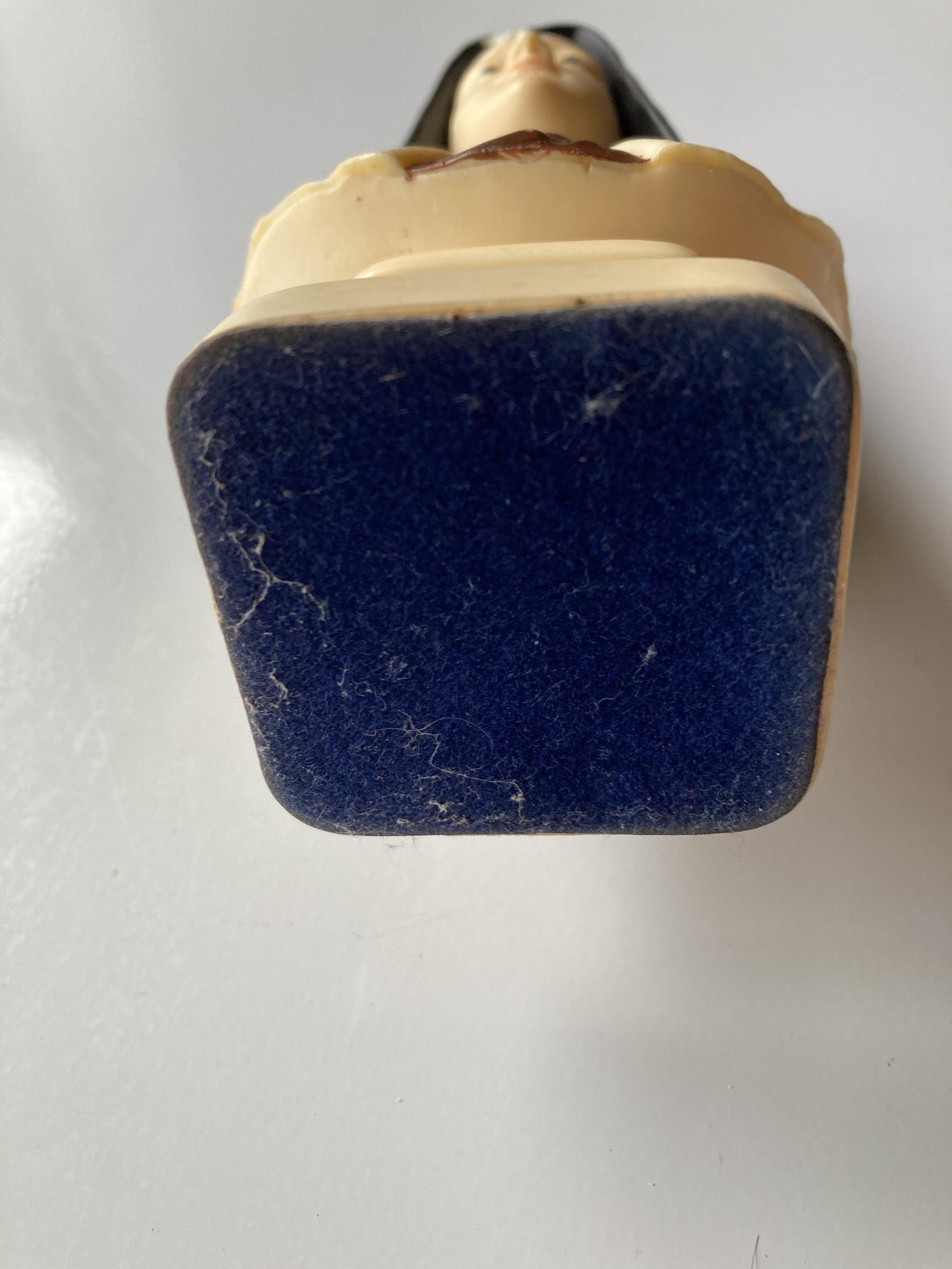 Vintage St. Therese "St. Therese's New American Center Chicago" Hard Plastic Souvenir Bust