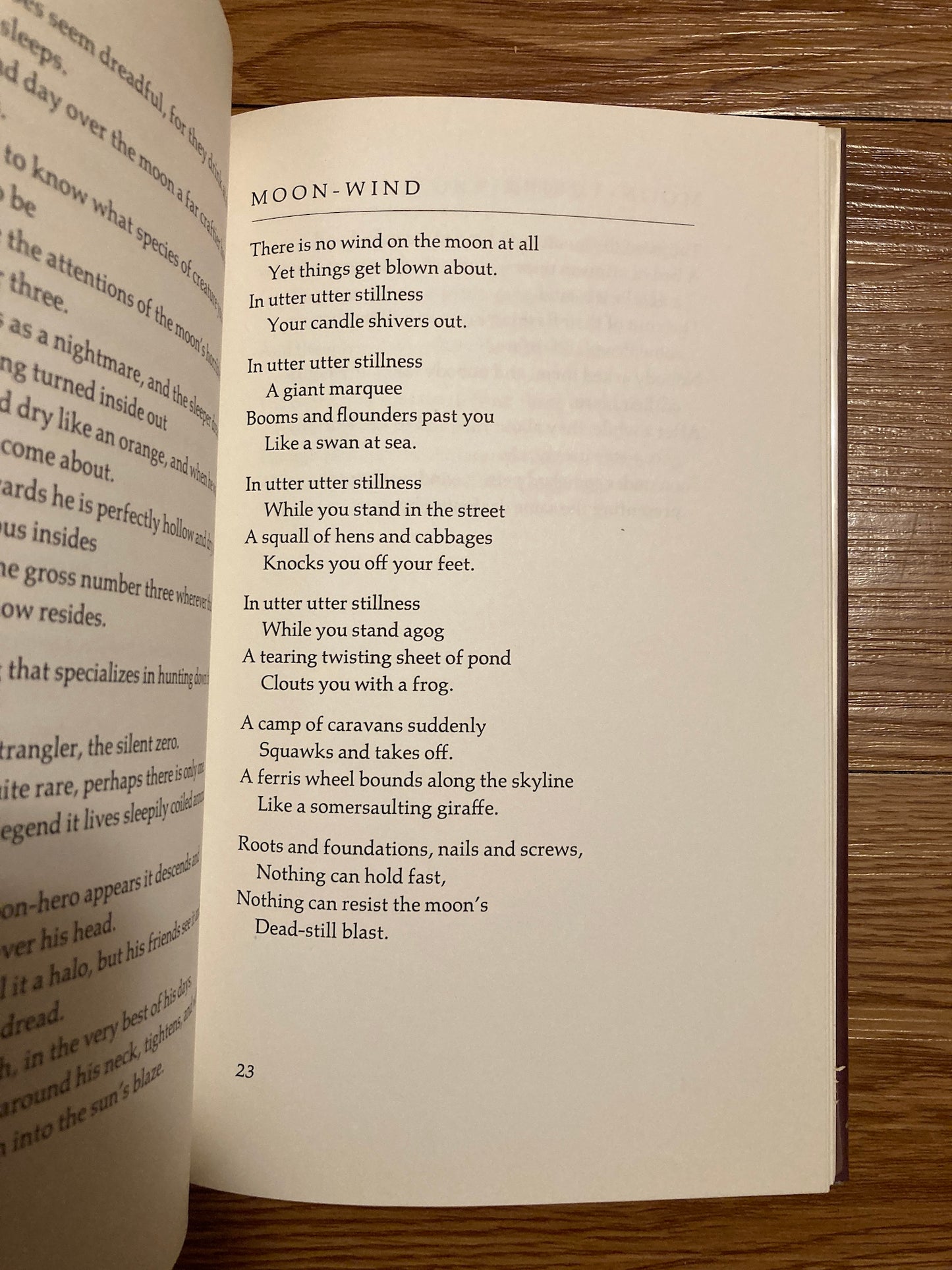 Moon-whales, Ted Hughes