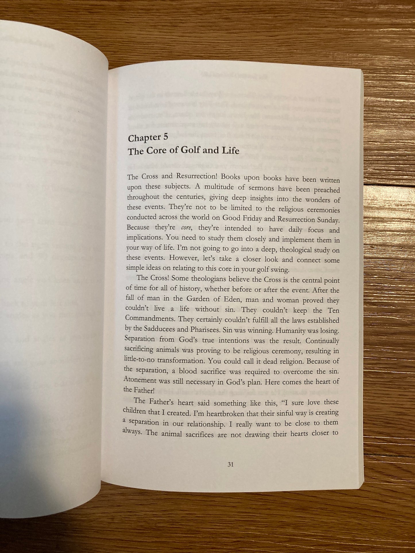 Golf, Heaven's Game on Earth: Learning Golf Mechanics