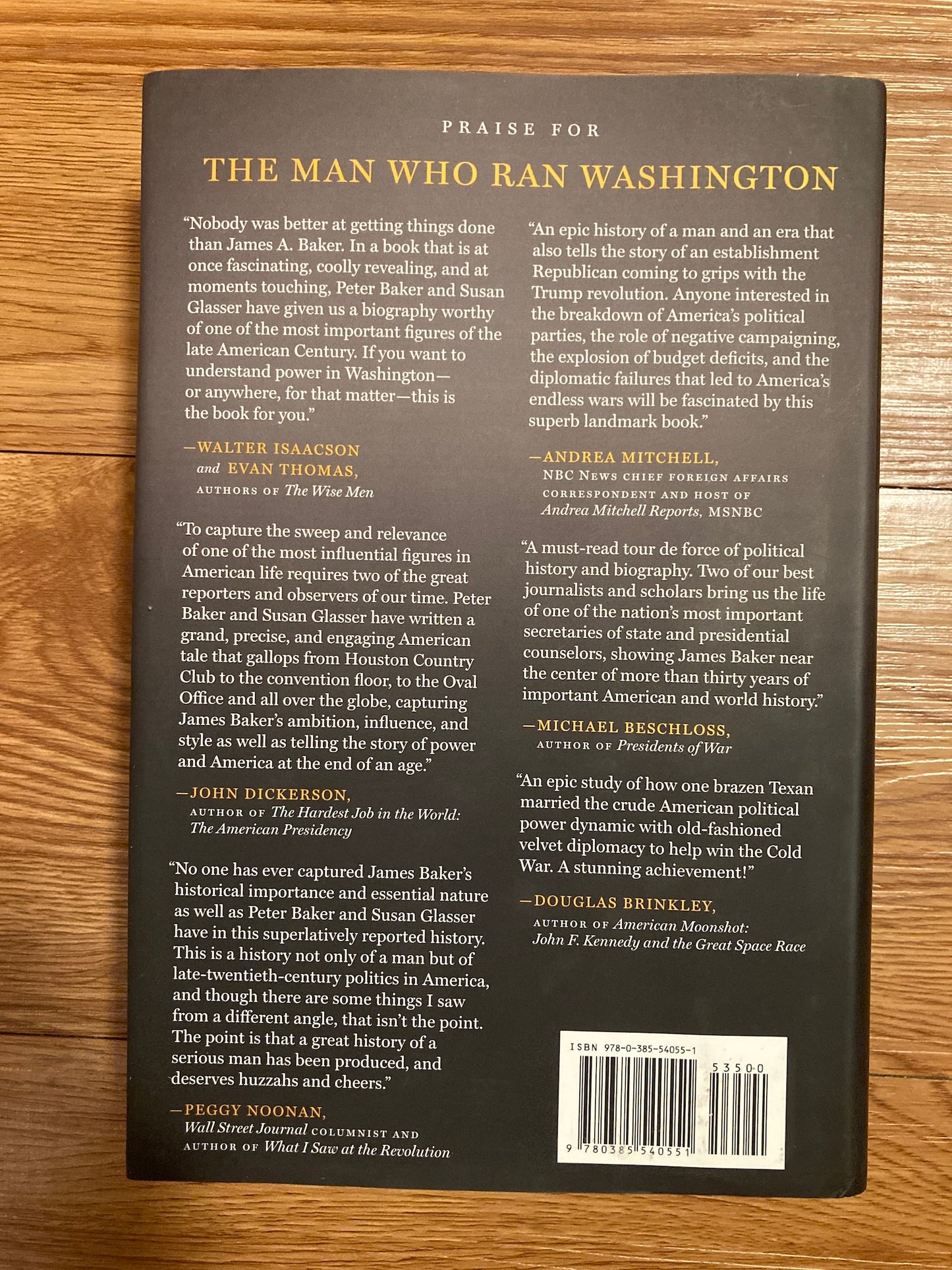 The Man Who Ran Washington: Life and Times of James A. Baker III
