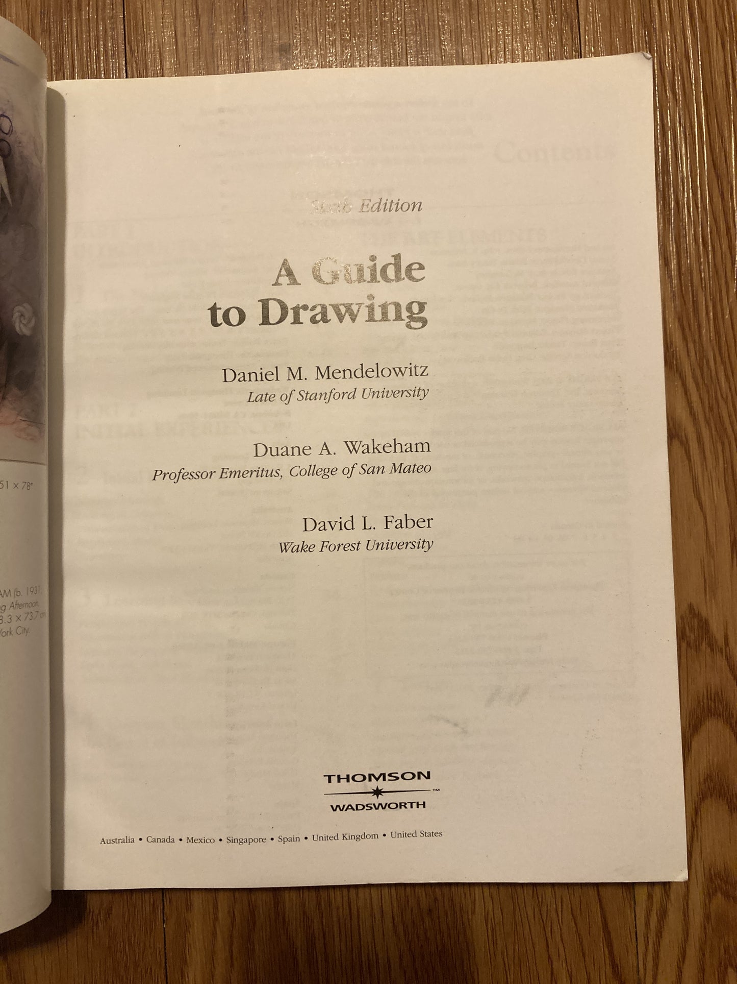 A Guide to Drawing (6th Edition)