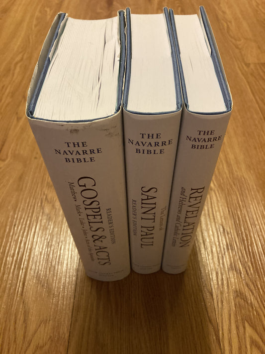 Navarre Bible New Testament - Hardcover Set