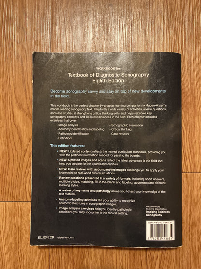 Workbook for Textbook of Diagnostic Sonography 8th Edition