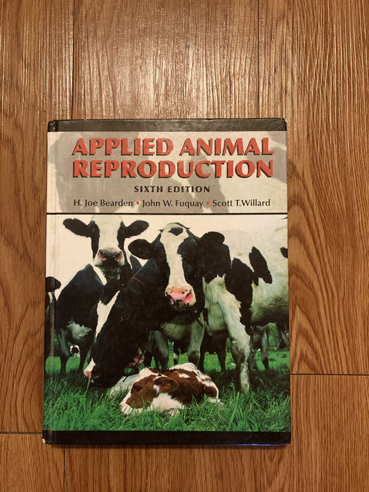 Applied Animal Reproduction (6th Edition) 6th Edition