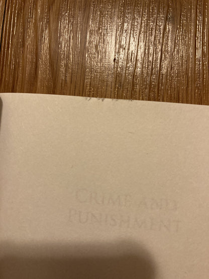Crime and Punishment (Dover Thrift Editions: Classic Novels)