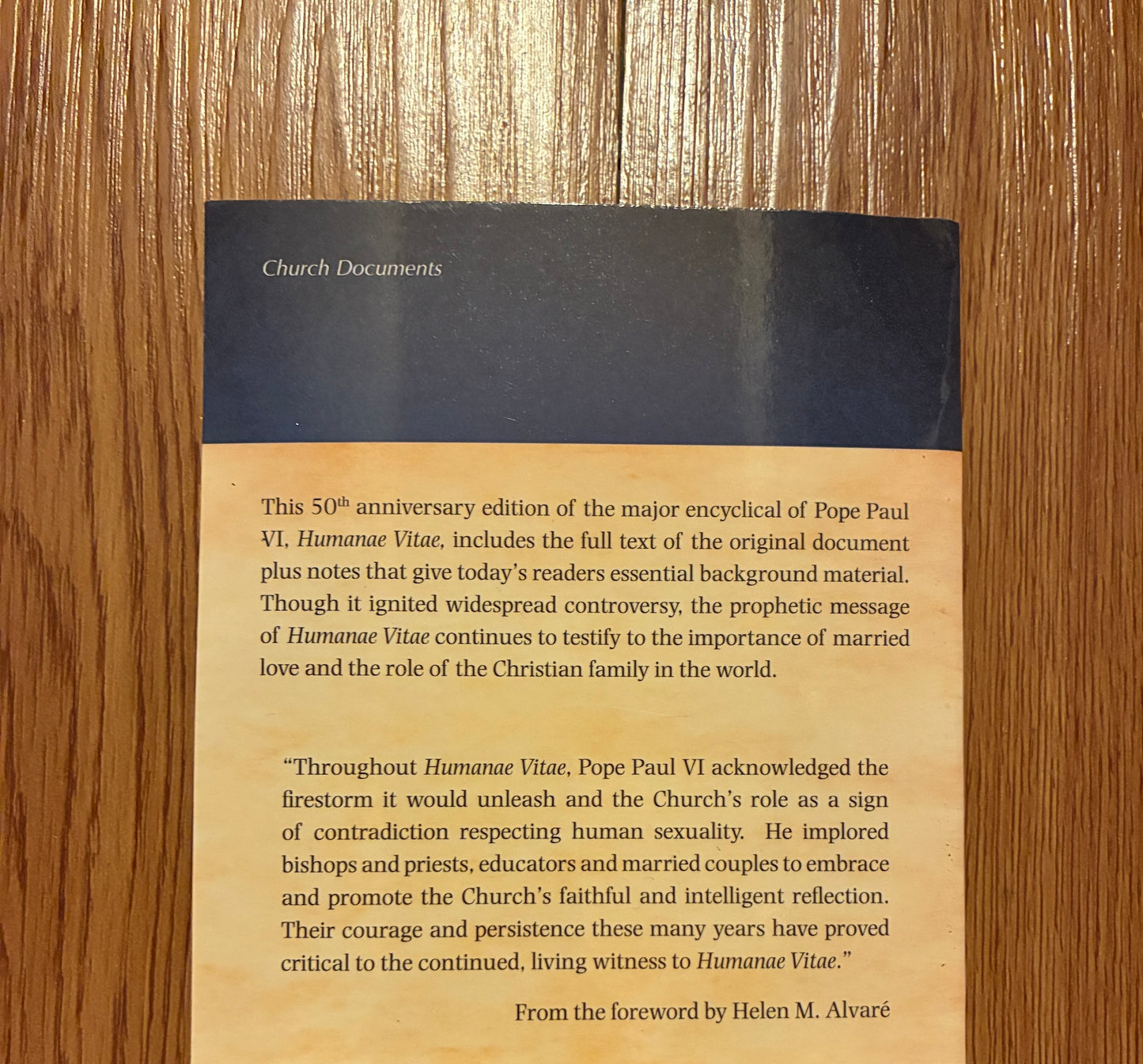 Of Human Life (Annotated Ed) Humanae Vitae by Pope Paul VI
