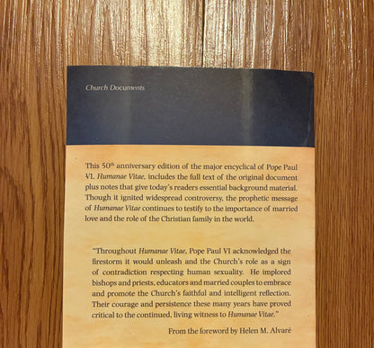 Of Human Life (Annotated Ed) Humanae Vitae by Pope Paul VI