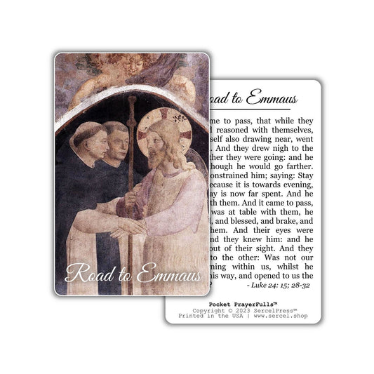 Road to Emmaus: Pocket PrayerFulls™ | Durable Wallet Prayer Cards