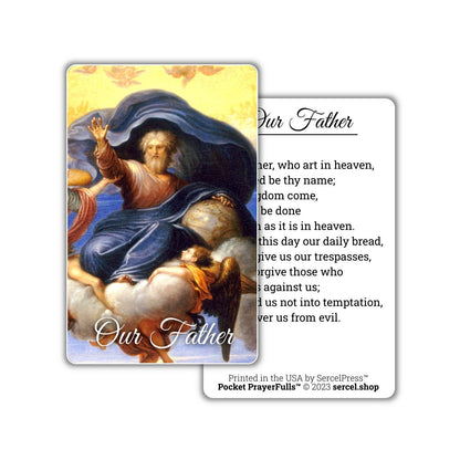 Our Father: Pocket PrayerFulls™ | Durable Wallet Prayer Cards