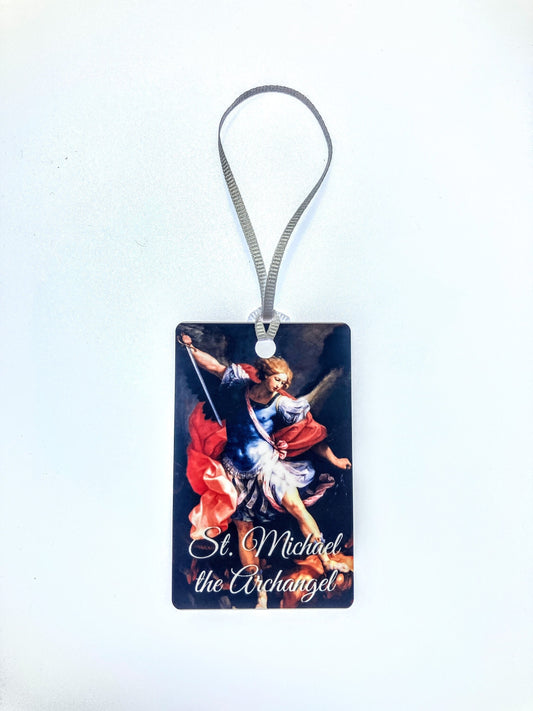 Christmas Ornament, St. Michael the Archangel: PrayerFull Ornaments™ | Catholic Prayers