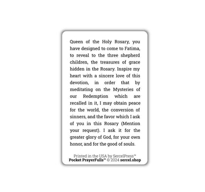 Prayer Before the Rosary: Pocket PrayerFulls™ | Durable Wallet Prayer Cards | Catholic Prayers