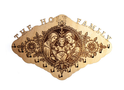 Total Rosary Bundle: Rosary Prayers, Latin Rosary Prayers, 2x Card Carrying Cases, Large Holy Family Rosary Hanger, 30% DISCOUNT