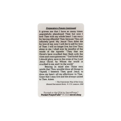 Pocket Stations of the Cross, 16 Durable Plastic Cards, Franciscan Method: Pocket PrayerFulls™ | Catholic Prayers