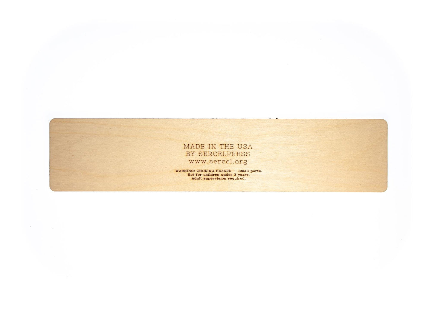 Hail Mary Letter Puzzle, Made in the USA from Birch Wood, 11.75" x 2.5", Catholic Education, Home School