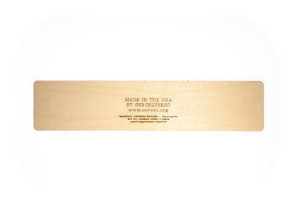 Hail Mary Letter Puzzle, Made in the USA from Birch Wood, 11.75" x 2.5", Catholic Education, Home School