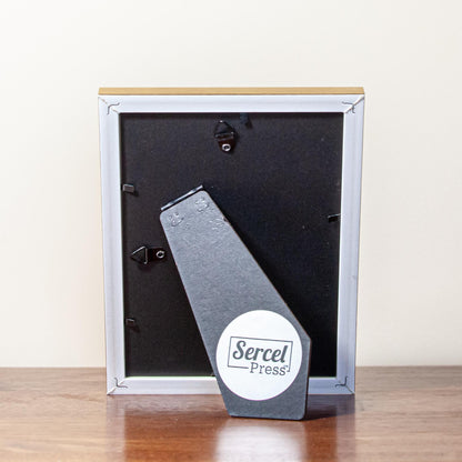 Our Lady of Guadalupe, Tilma, Hand-Framed Original Design—Restored Antique Artwork—Gold Frame, Catholic Wall Art, Home Altar, 5x7 or 8x10