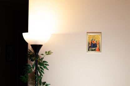 Madonna and Child, Fra Angelico, Hand-Framed Original Design—Restored Antique Artwork—Gold Frame Wall Decor, Gift, Blessed Virgin, 5x7, 8x10