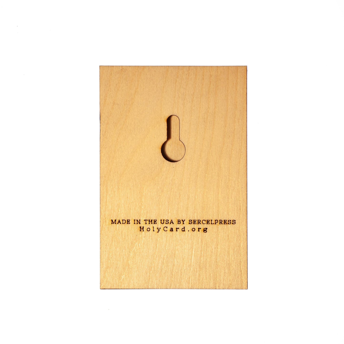 Guardian Angel Mini Wall Hanging – 3 Designs - 4x6 Engraved Birch Wood Plaque – Made in the USA by SercelPress™ – Catholic Gift