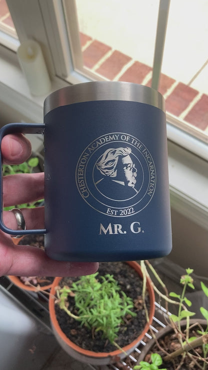 Personalized Chesterton Academy of the Incarnation Mug or Bottle