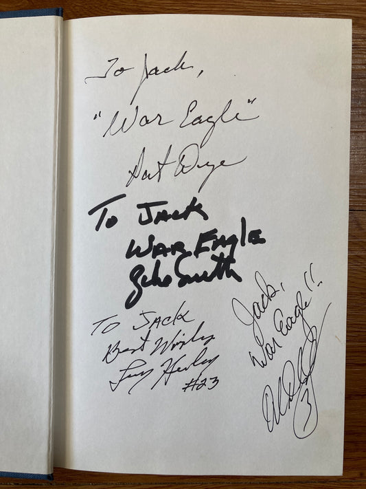 Kick 'Em Big Blue: Memorable Games/Names in Auburn Football: COLLECTIBLE/SIGNED