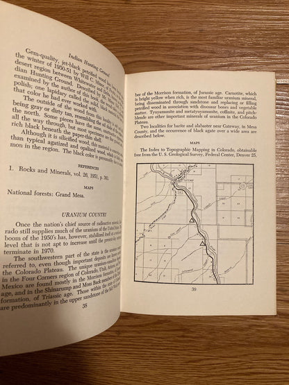Colorado Gem Trails: And Mineral Guide, Richard M. Pearl