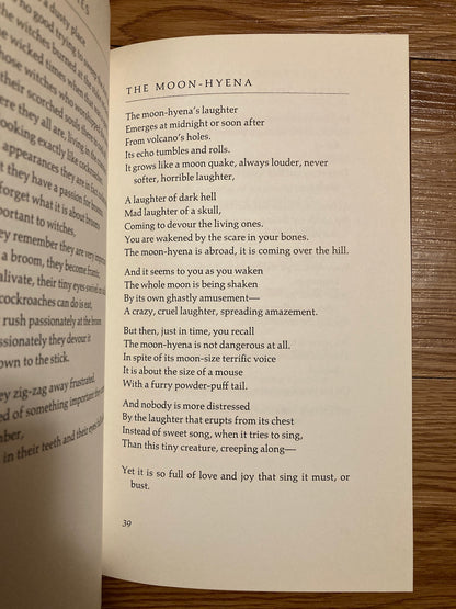 Moon-whales, Ted Hughes