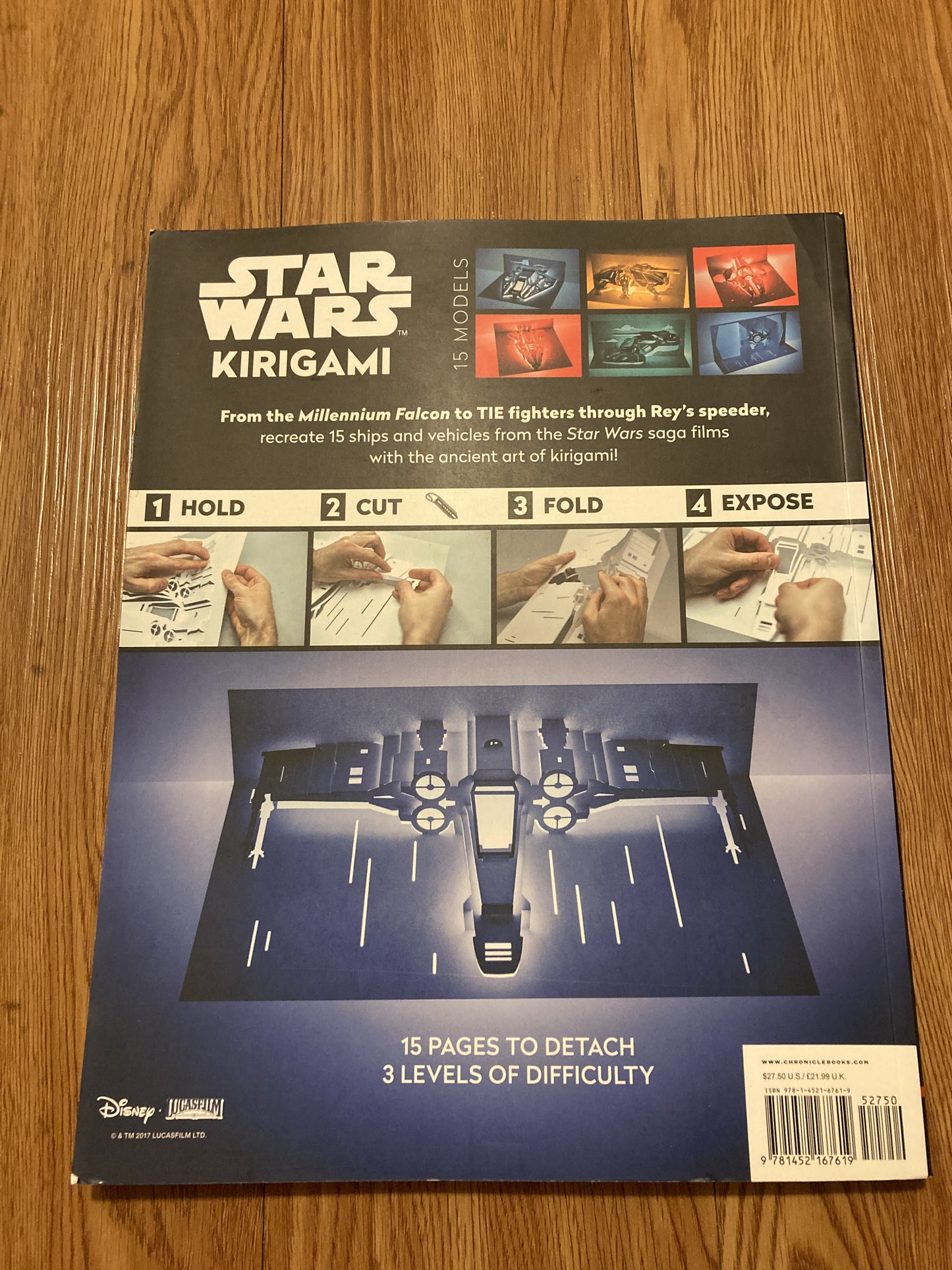 Star Wars Kirigami
