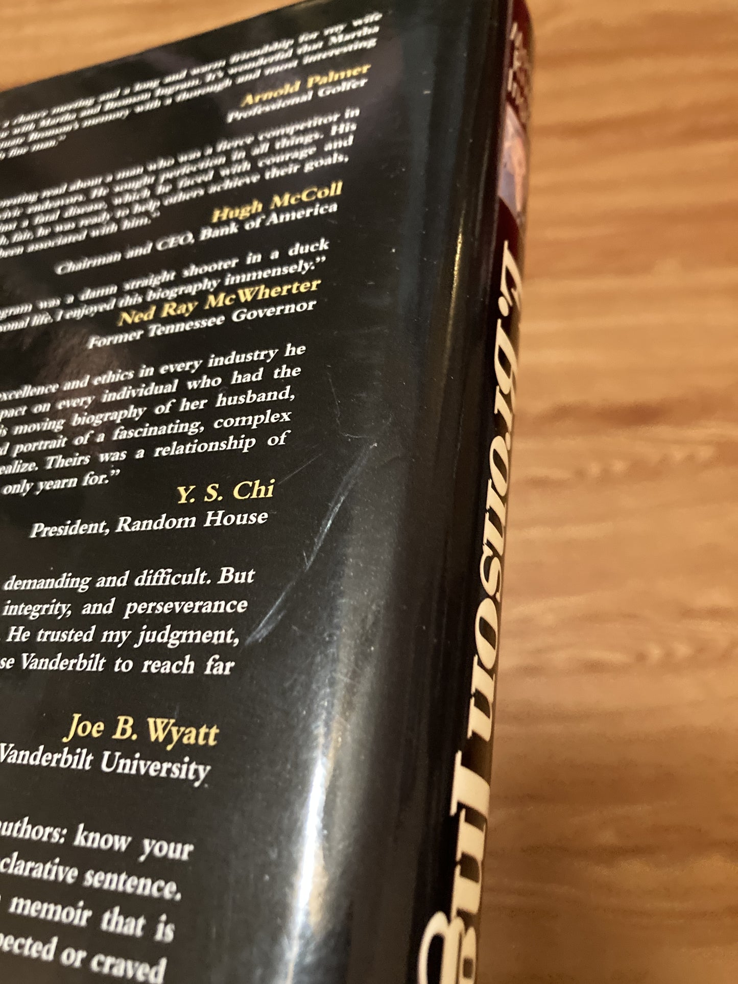 E. Bronson Ingram: Complete These Unfinished Tasks of Mine