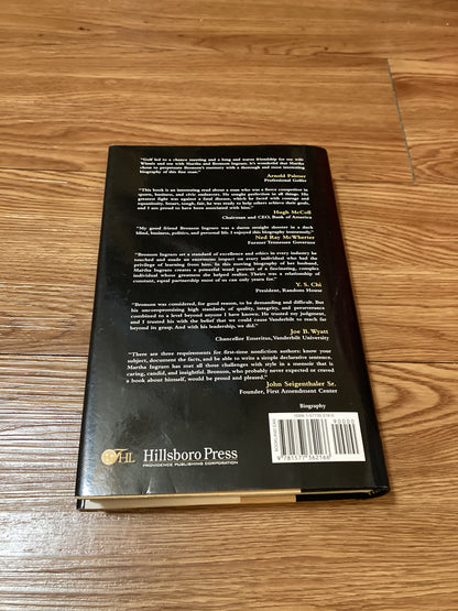 E. Bronson Ingram: Complete These Unfinished Tasks of Mine