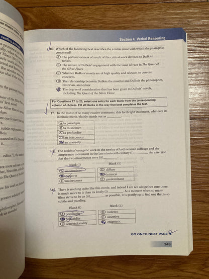 The Official Guide to the GRE General Test (3rd Edition)