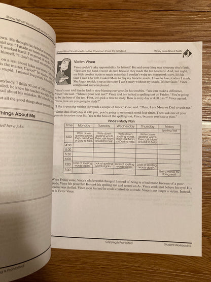 Show What You Know Common Core: Grade 3 Reading & Math, Student
