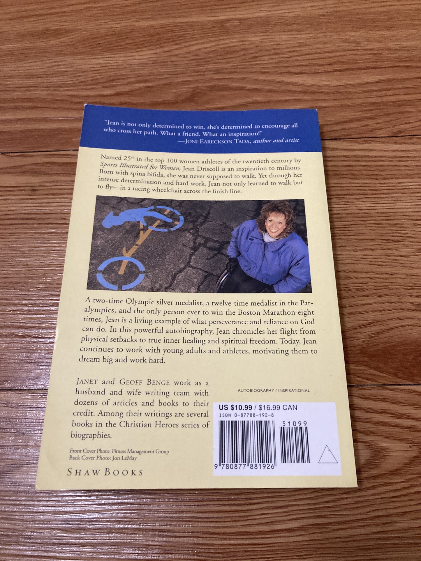 Determined to Win: The Overcoming Spirit of Jean Driscoll